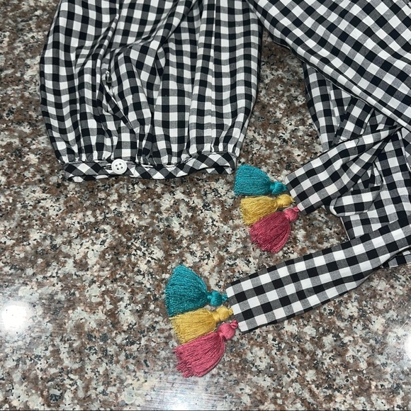 Madewell - Smocked Gingham Top - Picture 9 of 9